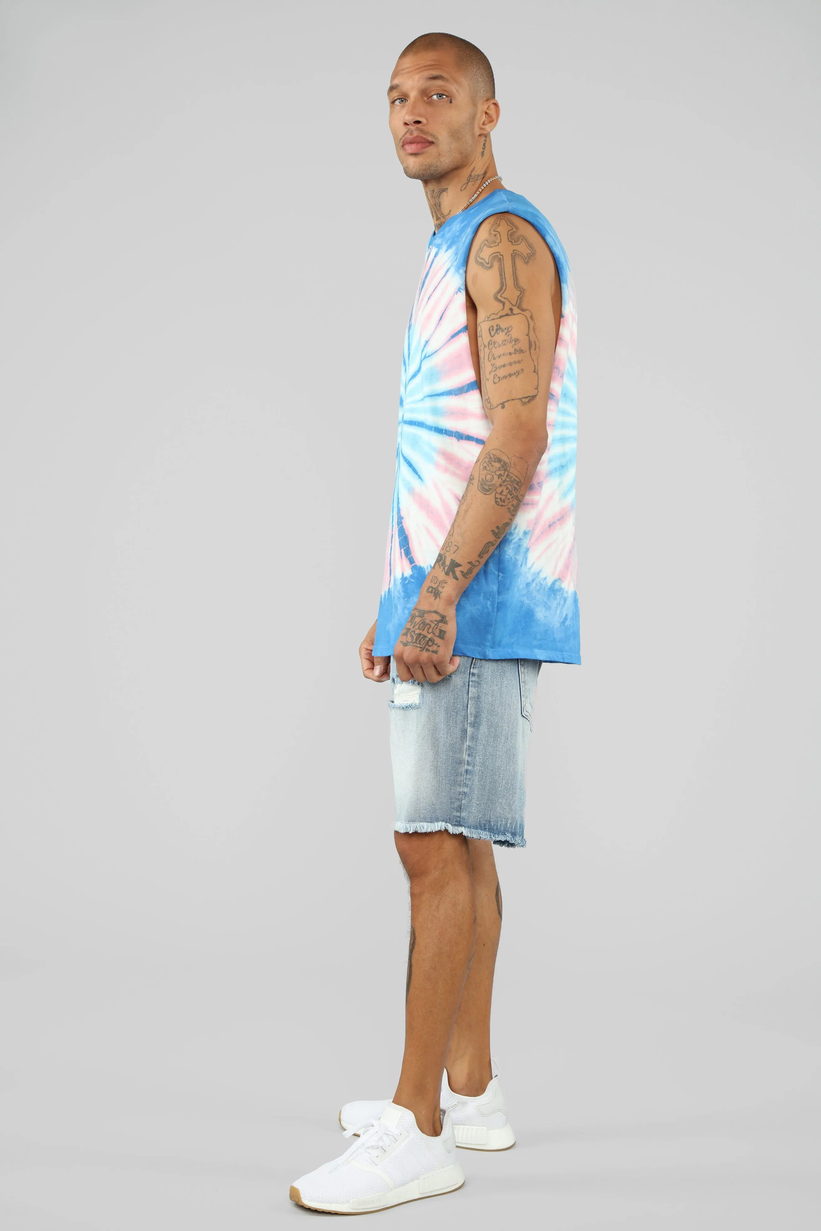 All Summer Sleeveless Tank Top - Purple/Combo
