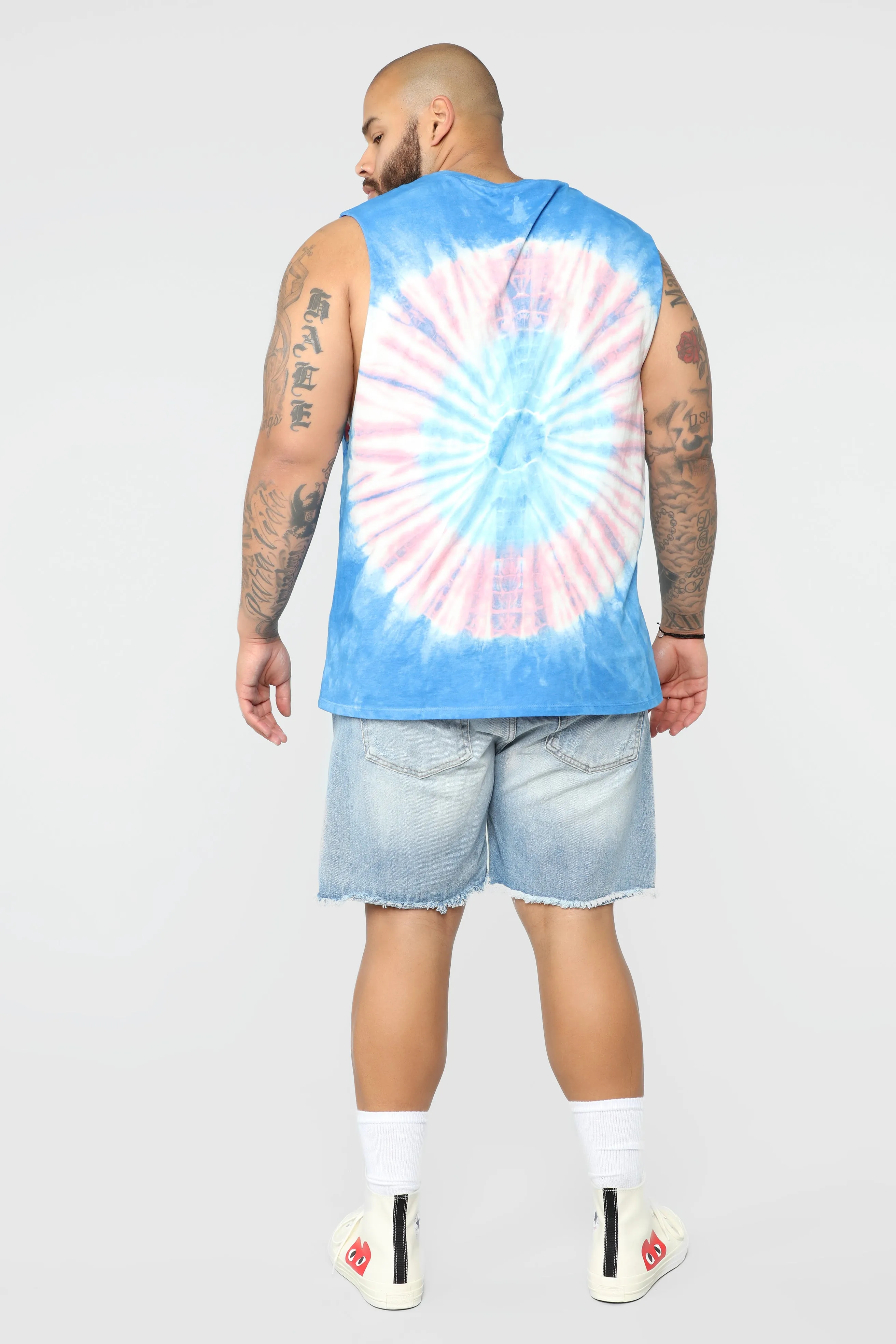 All Summer Sleeveless Tank Top - Purple/Combo