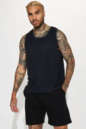 Because I Feel Like It Tank - Black