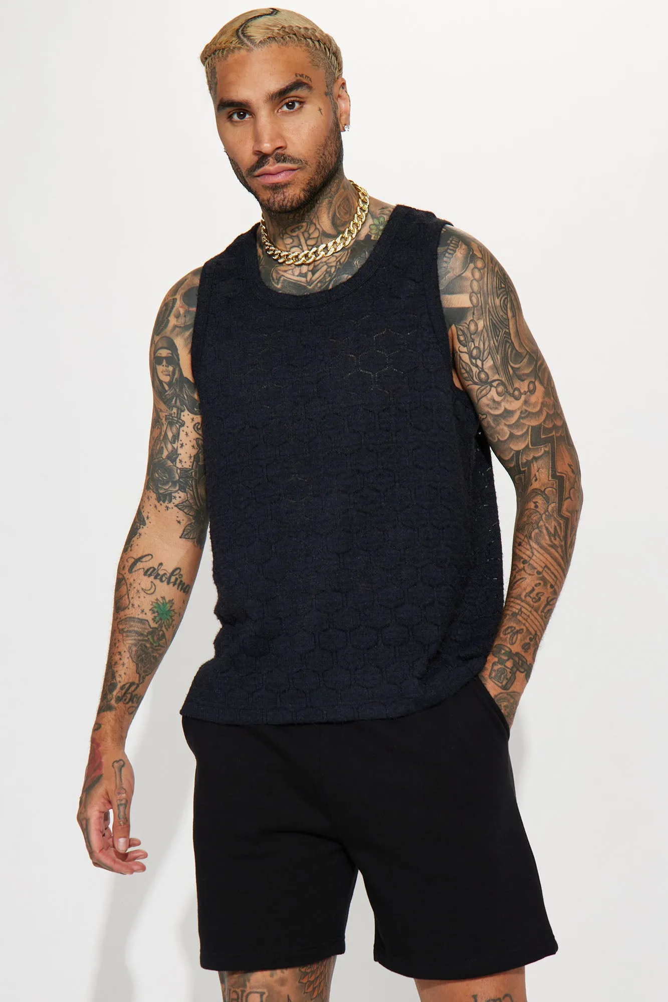 Because I Feel Like It Tank - Black