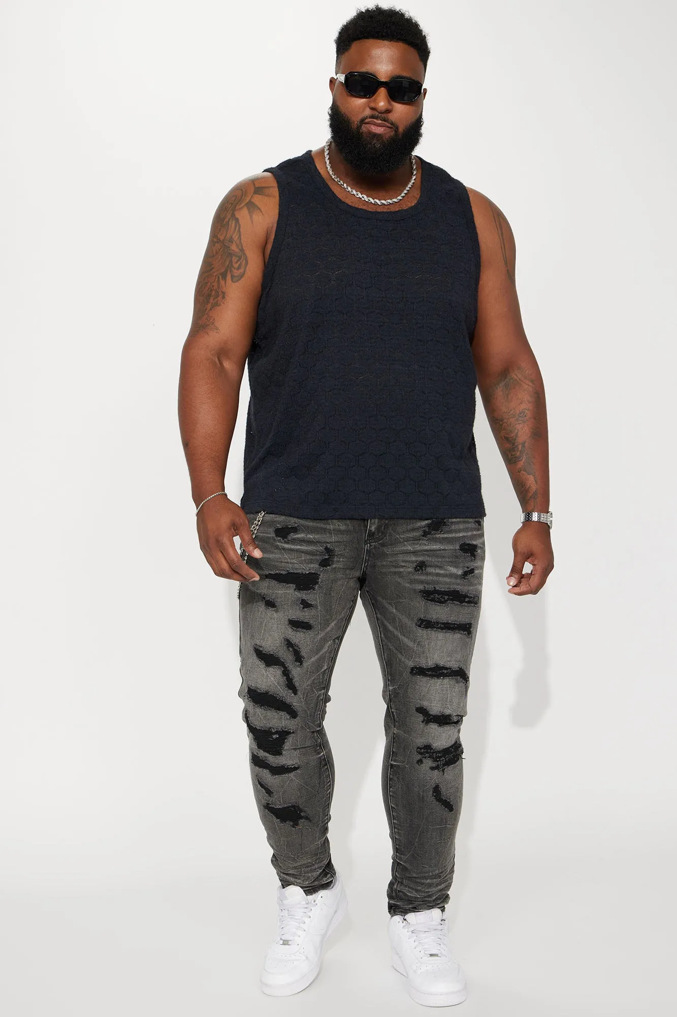 Because I Feel Like It Tank - Black