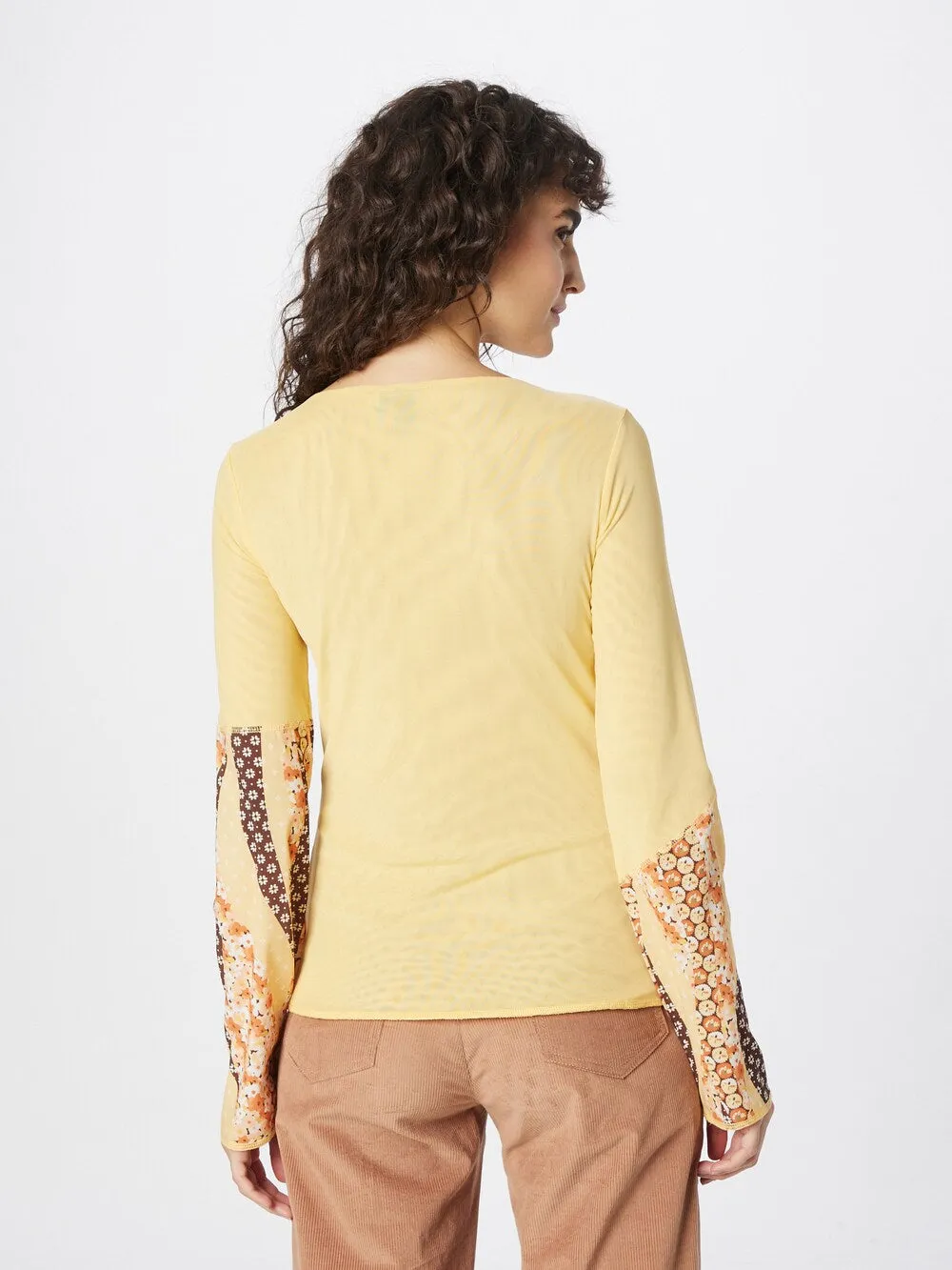 Blouse Résumé OLVARS, yellow