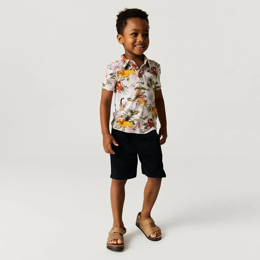 Disney Mighty King Collared Henley Top