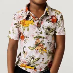 Disney Mighty King Collared Henley Top