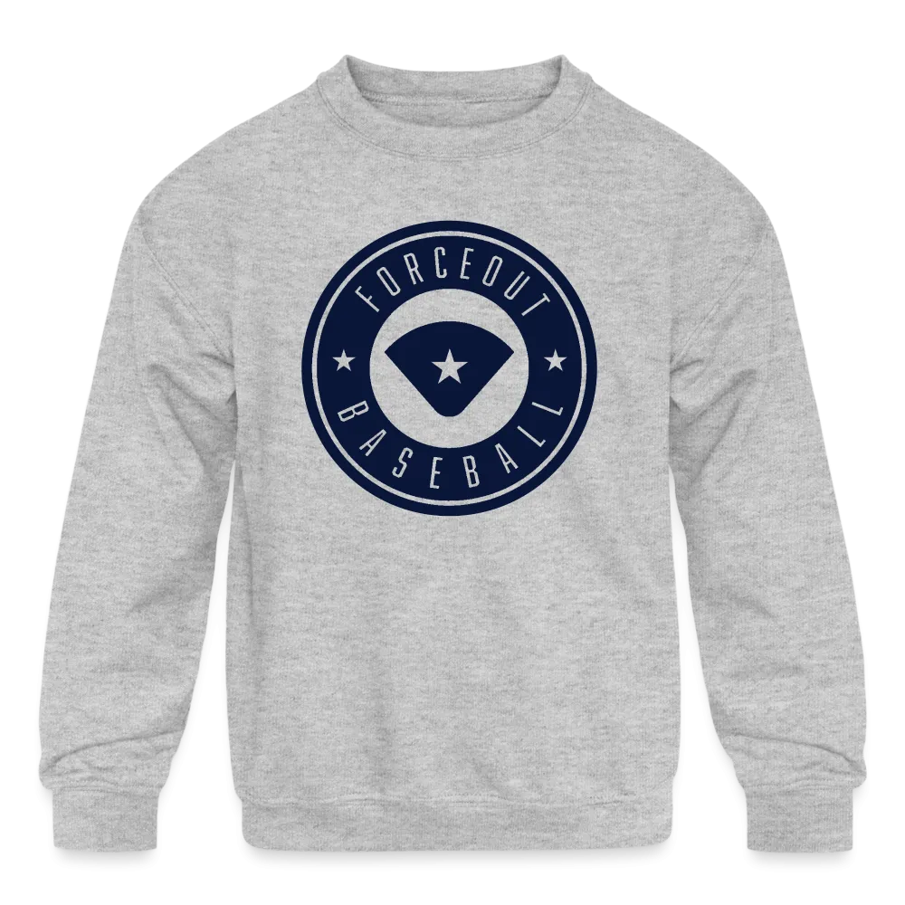 Kids' Forceout Baseball Crewneck Sweatshirt