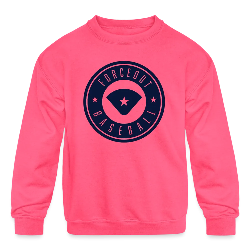 Kids' Forceout Baseball Crewneck Sweatshirt