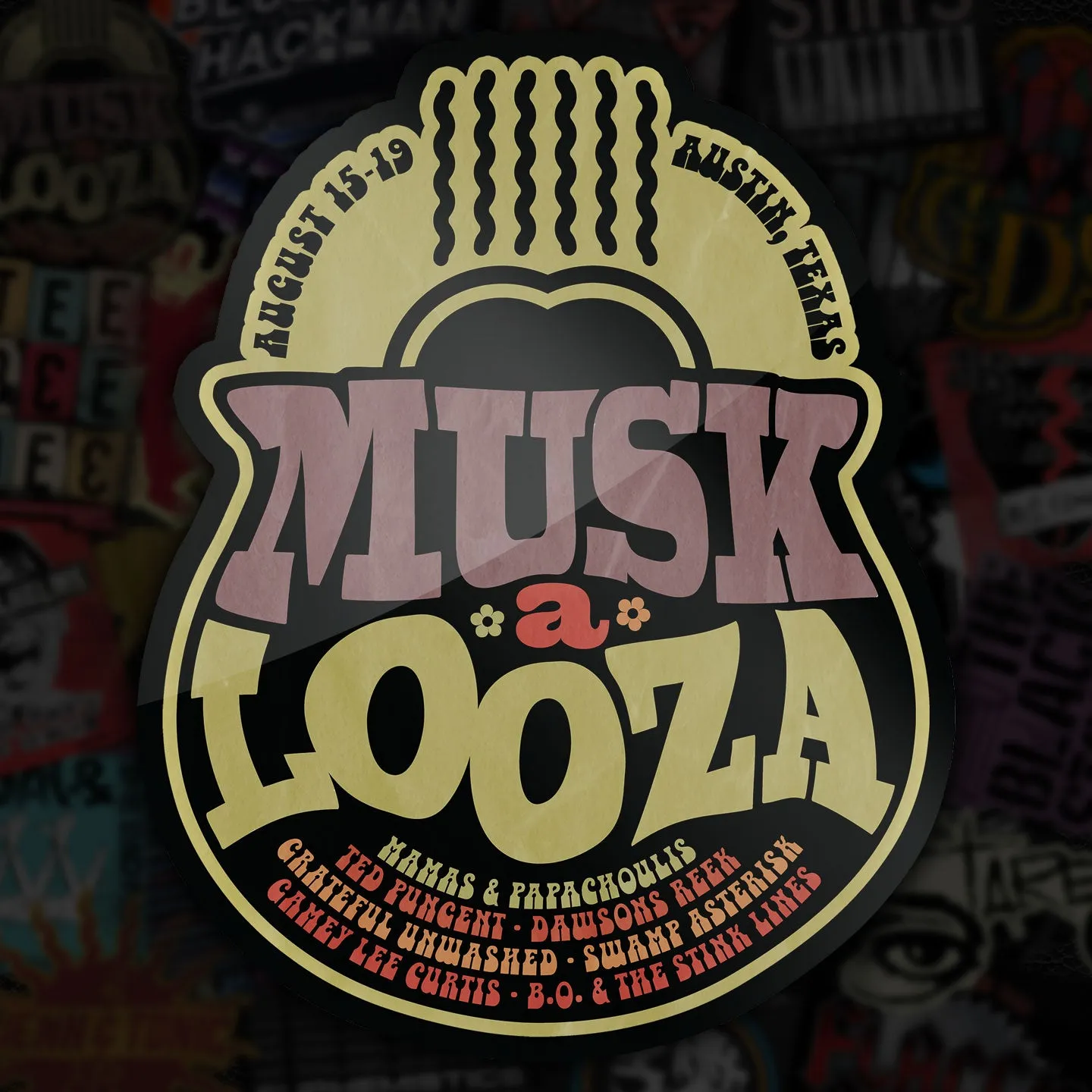 MB #11 - MUSK-A-LOOZA - Sticker