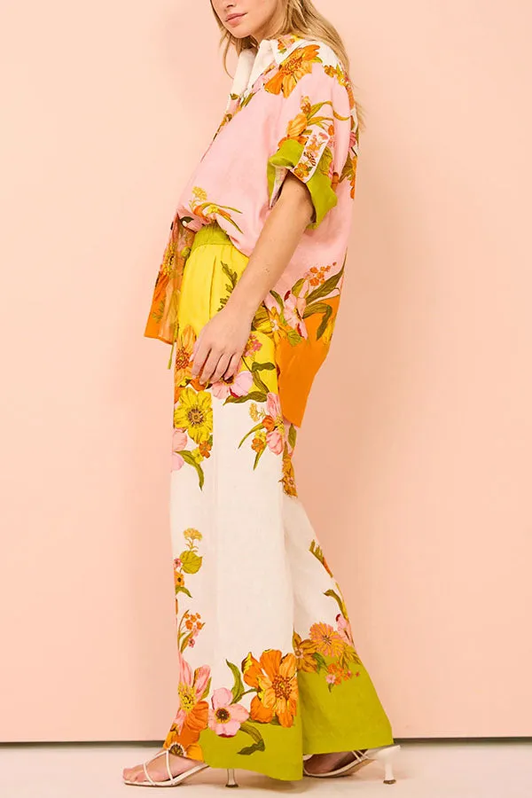 Ruby - Floral Oversized Blouse