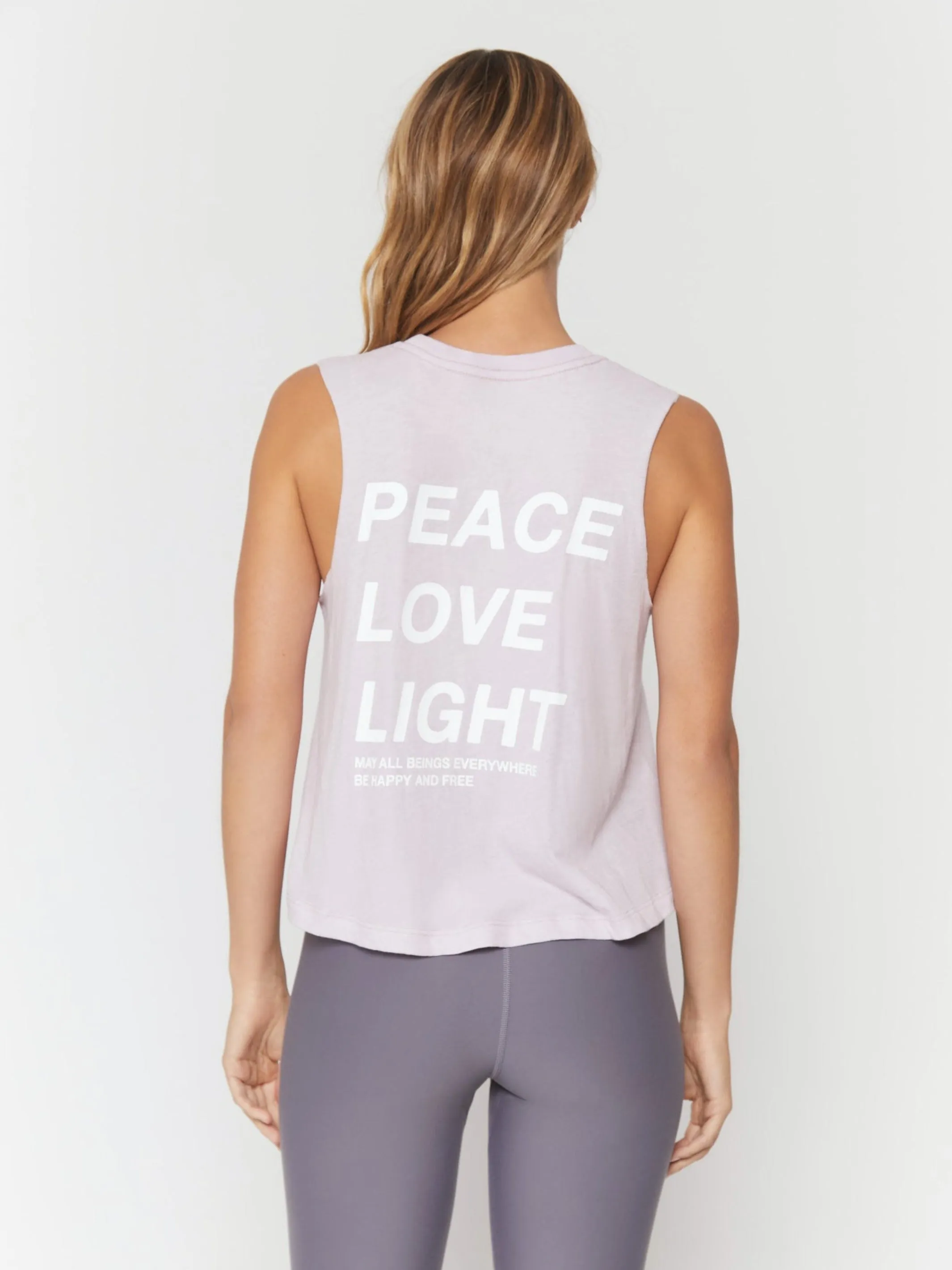 Spiritual Gangster Peace Crop Tank