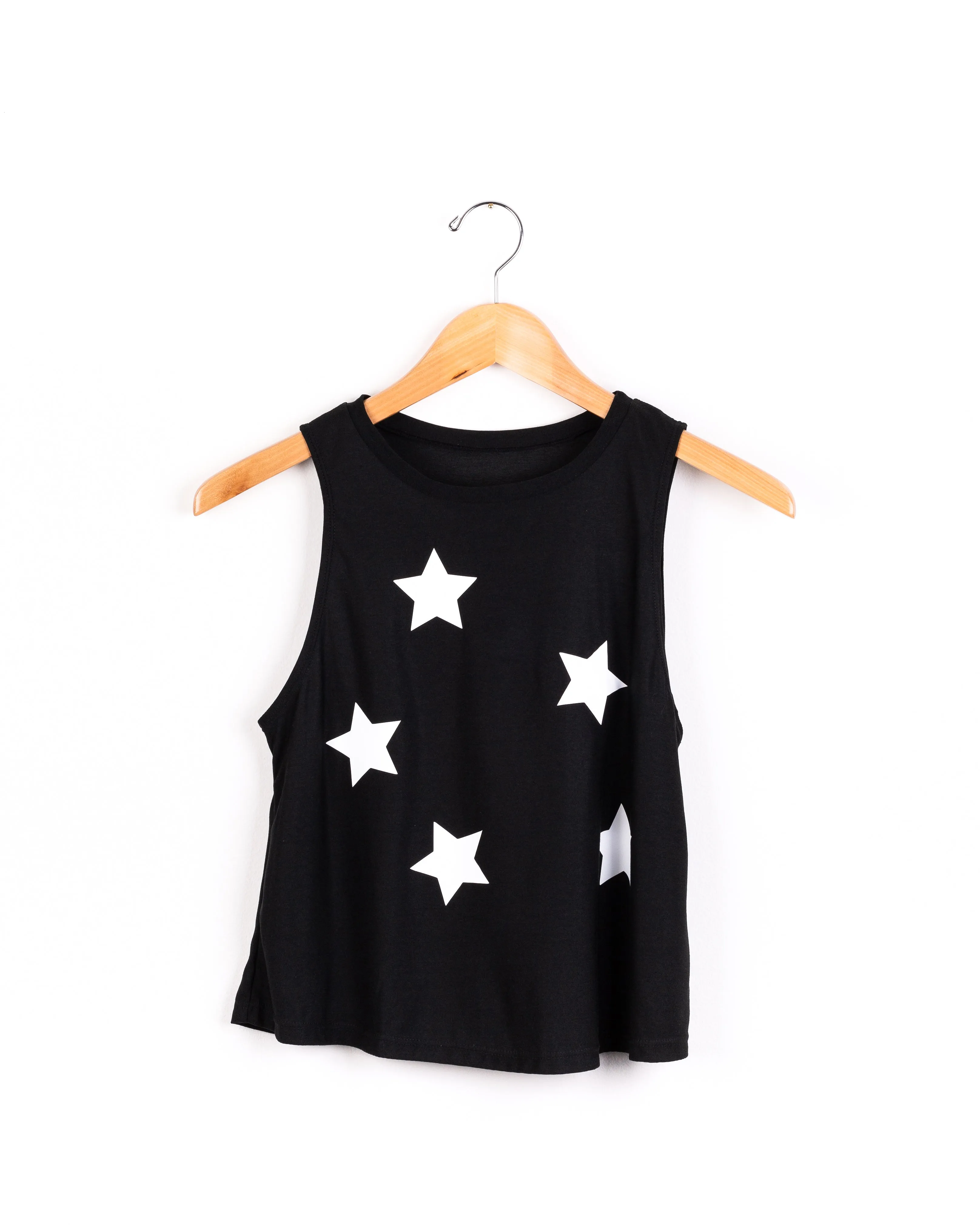 Stars White Tank