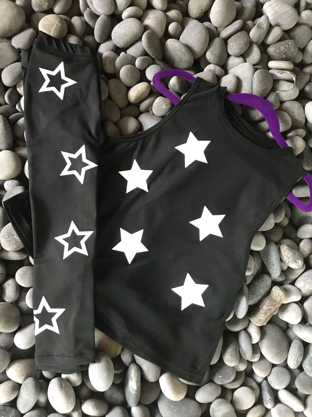 Stars White Tank
