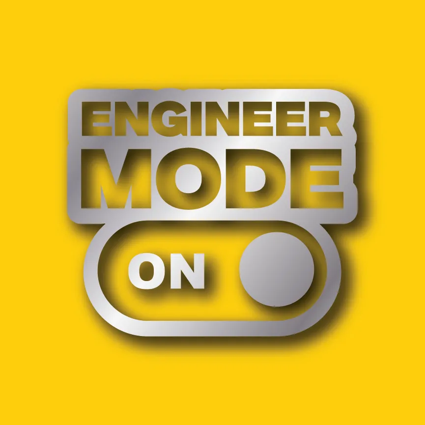 Vehicle Sticker: Engineer Mode
