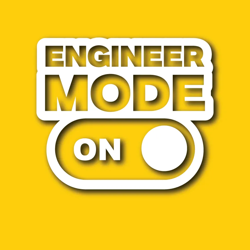 Vehicle Sticker: Engineer Mode