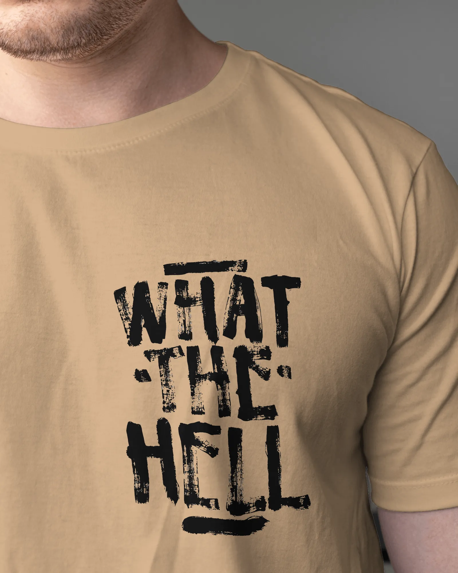 What the hell - Gym Oversized T Shirt