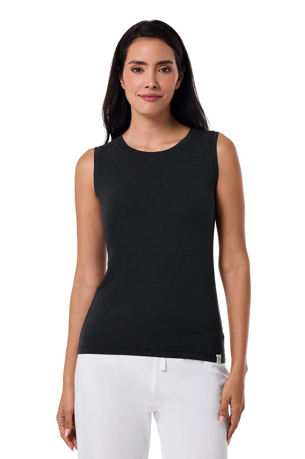Women's Morada Everyday Basic Tank | Black