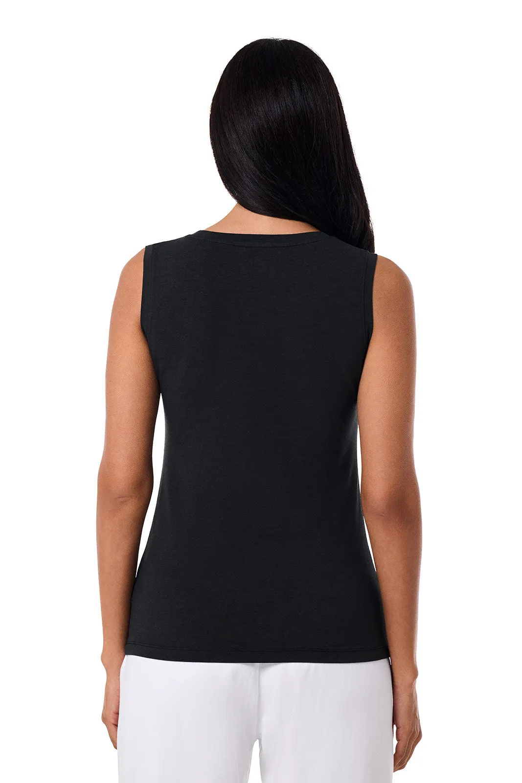 Women's Morada Everyday Basic Tank | Black