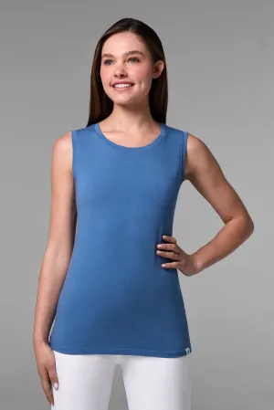 Women's Morada Everyday Basic Tank | Blue Dusk